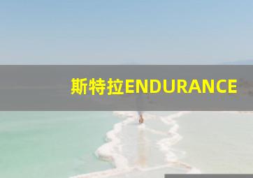 斯特拉ENDURANCE