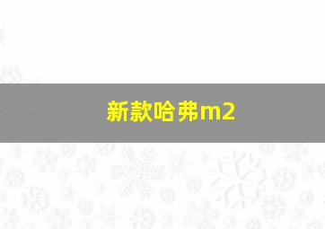 新款哈弗m2