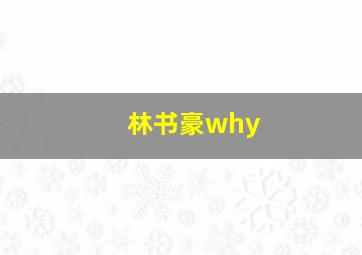 林书豪why