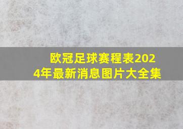 欧冠足球赛程表2024年最新消息图片大全集