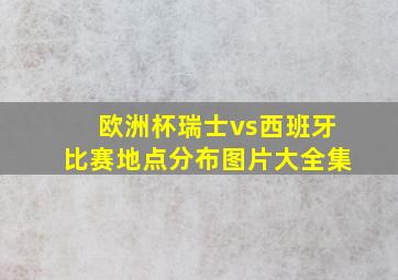 欧洲杯瑞士vs西班牙比赛地点分布图片大全集