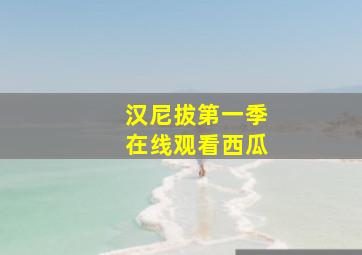 汉尼拔第一季在线观看西瓜