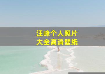 汪峰个人照片大全高清壁纸