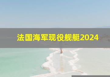 法国海军现役舰艇2024