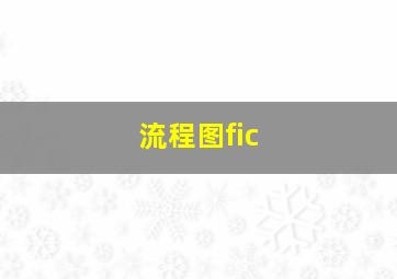 流程图fic