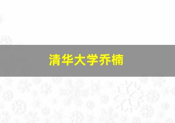 清华大学乔楠