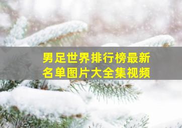 男足世界排行榜最新名单图片大全集视频