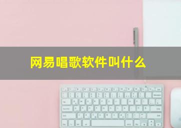 网易唱歌软件叫什么