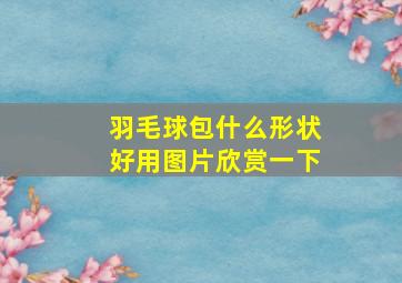 羽毛球包什么形状好用图片欣赏一下