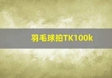 羽毛球拍TK100k