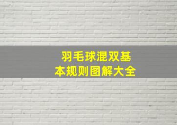 羽毛球混双基本规则图解大全