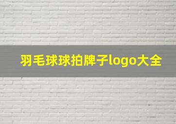 羽毛球球拍牌子logo大全