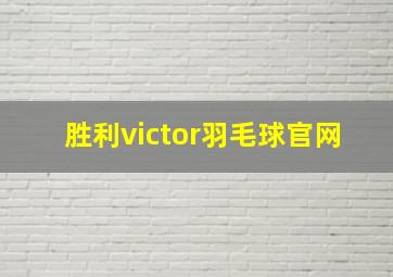 胜利victor羽毛球官网