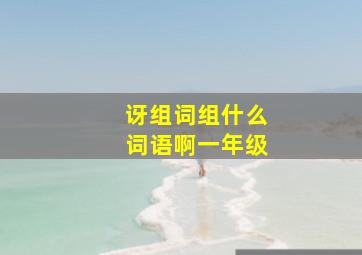 讶组词组什么词语啊一年级