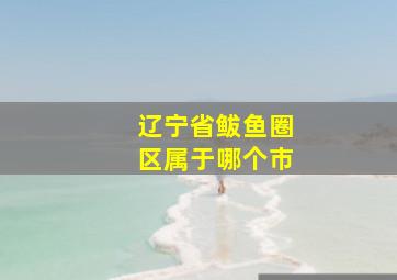 辽宁省鲅鱼圈区属于哪个市