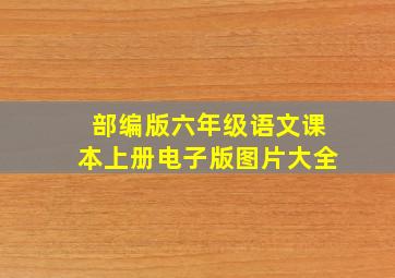 部编版六年级语文课本上册电子版图片大全