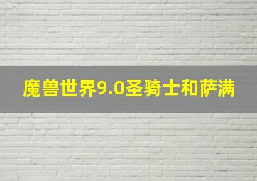 魔兽世界9.0圣骑士和萨满