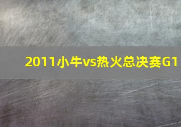 2011小牛vs热火总决赛G1