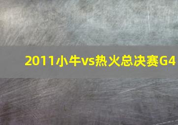 2011小牛vs热火总决赛G4