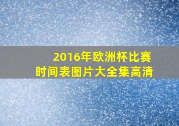 2016年欧洲杯比赛时间表图片大全集高清