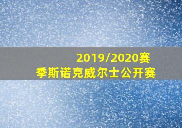 2019/2020赛季斯诺克威尔士公开赛