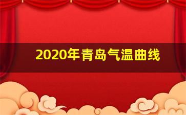 2020年青岛气温曲线