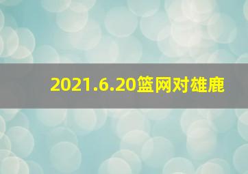 2021.6.20篮网对雄鹿