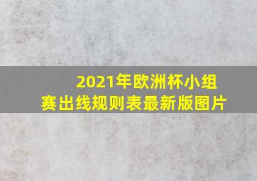 2021年欧洲杯小组赛出线规则表最新版图片