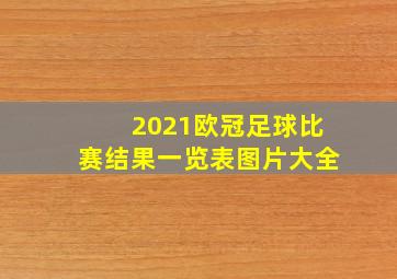 2021欧冠足球比赛结果一览表图片大全