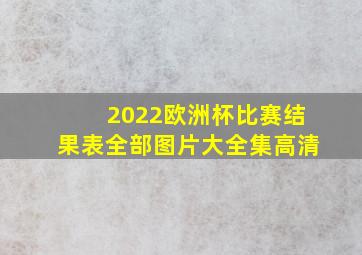 2022欧洲杯比赛结果表全部图片大全集高清