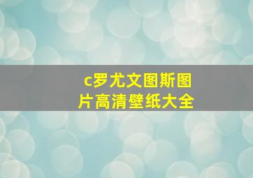 c罗尤文图斯图片高清壁纸大全