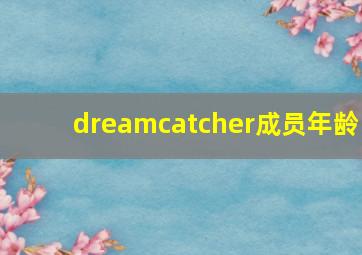 dreamcatcher成员年龄