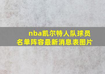 nba凯尔特人队球员名单阵容最新消息表图片