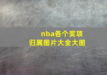 nba各个奖项归属图片大全大图