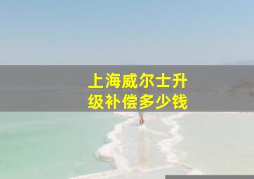 上海威尔士升级补偿多少钱