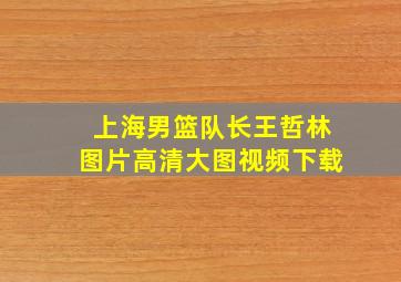 上海男篮队长王哲林图片高清大图视频下载