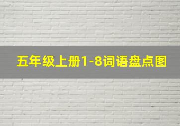 五年级上册1-8词语盘点图