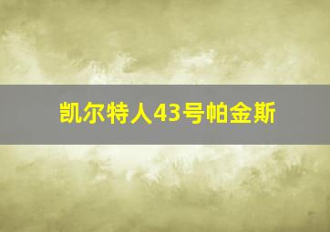 凯尔特人43号帕金斯