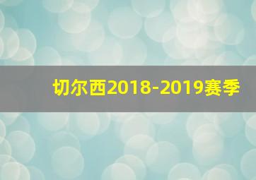 切尔西2018-2019赛季