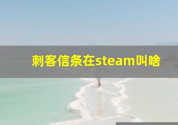 刺客信条在steam叫啥