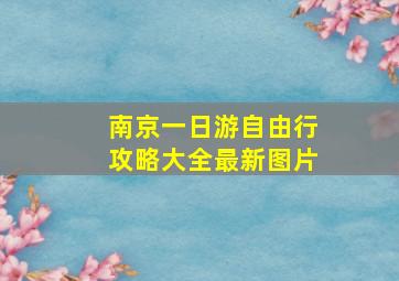 南京一日游自由行攻略大全最新图片