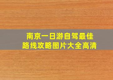 南京一日游自驾最佳路线攻略图片大全高清