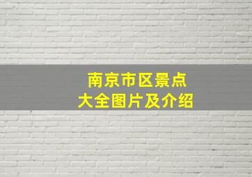 南京市区景点大全图片及介绍