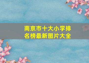 南京市十大小学排名榜最新图片大全