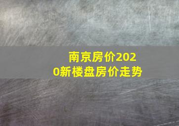 南京房价2020新楼盘房价走势