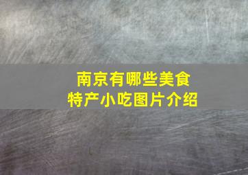 南京有哪些美食特产小吃图片介绍