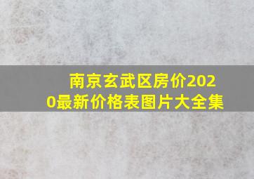 南京玄武区房价2020最新价格表图片大全集