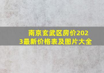 南京玄武区房价2023最新价格表及图片大全