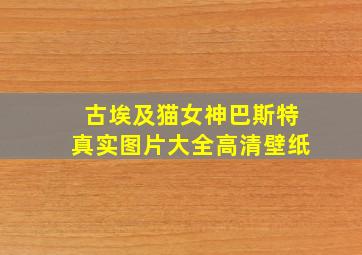 古埃及猫女神巴斯特真实图片大全高清壁纸