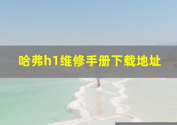 哈弗h1维修手册下载地址